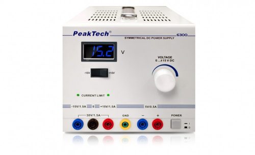 Peaktech P 6300 labortápegység